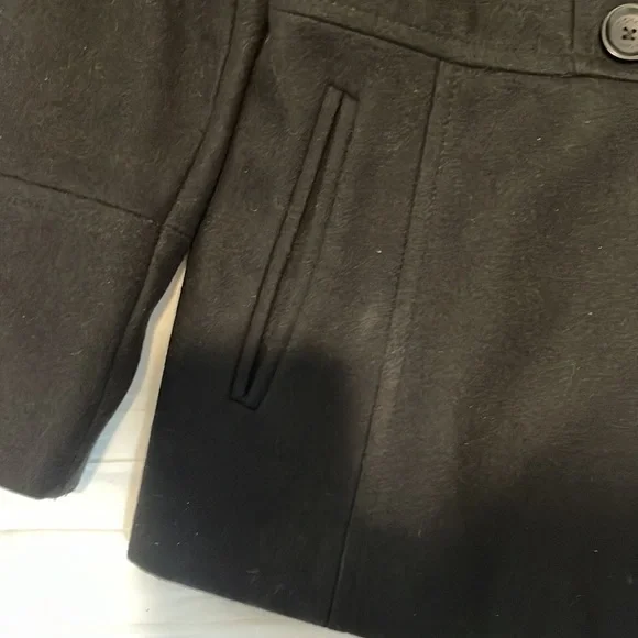 Michael Kors women’s black pea coat size S - Picture 6 of 14